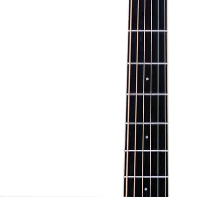 Washburn Deep Forest Burl 6 String Acoustic Guitar, Right, Black Fade (DFBDB) image 4