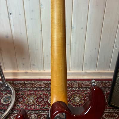 Ernie Ball Music Man Silhouette Special HSS 1993 - Honey Burst image 12