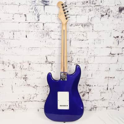 Fender Squier Strat Affinity Series Blue Electric Guitar image 5