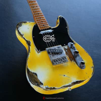 Fender Telecaster Yellow Heavy Aged Heavy Relic Bild 6