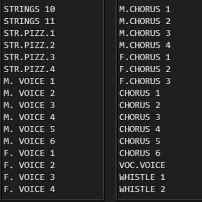 Immagine Yamaha DX7 VRC-103 Sustain Group - Factory Voice Data ROM - 4