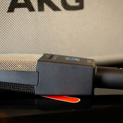 AKG C414 XLS Large Diaphragm Multipattern Condenser Microphone 2010s - Black image 6