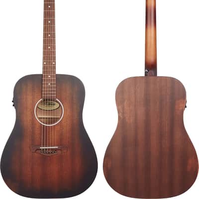 D'Angelico Premier Lexington LS Acoustic-electric Guitar - Aged Mahogany image 6