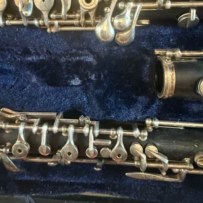Conn brand wood Oboe with case. Made in USA image 3
