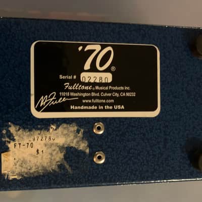 Fulltone '70 V1 2000s - Blue image 2