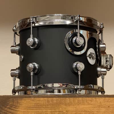 DW Design Series 8" Satin Black 7x8 Rack Tom image 7