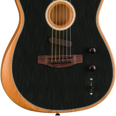Fender Acoustasonic Player Telecaster - Brushed Black image 2