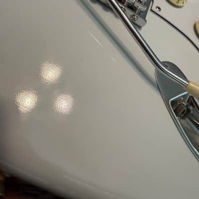 ***Must See*** Olympic White Hendrix Voodoo Tribute Strat Partscaster – (Right Handed) Lefty Neck & Tremolo, Nitro Finish image 13