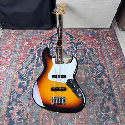 Fender Japan J-Craft Collection Medium Scale Jazz Bass Model JB45-M Sunburst - 2004-05 image 12