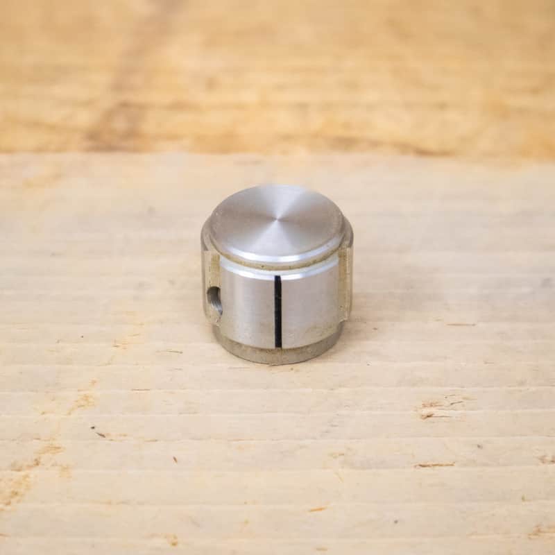 Alco 7mm Aluminum Knob for DBX II Model 128 Level, Play Level Match UDBX12-SK image 1