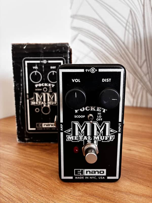 Electro-Harmonix Pocket Metal Muff Distortion with Mid Scoop 2008 - 2020 - Black image 1
