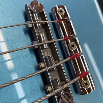 Gibson Thunderbird II Non Reverse 1967 Blue image 8