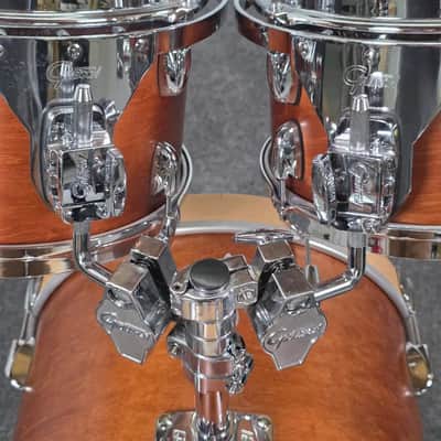 Used Gretsch Brooklyn 5pc Drum Set Satin Mahogany - Very Good image 5
