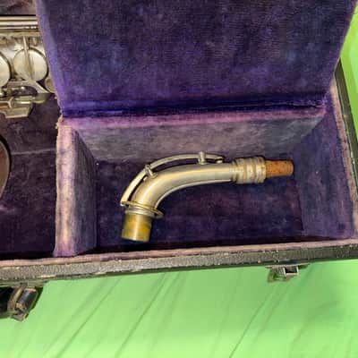 Conn Chu Berry New Wonder I 1924 - argento con gold wash bell image 6