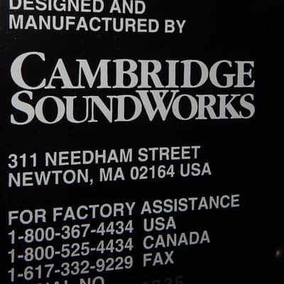 Cambridge Soundworks PSW1 master AND slave subwoofer SET image 9
