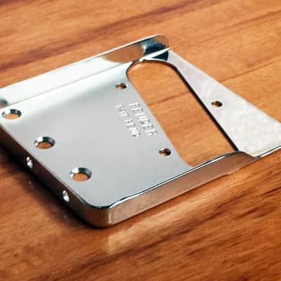 Fender Telecaster Vintage Style Bridge Plate w/ Notched Flange image 3
