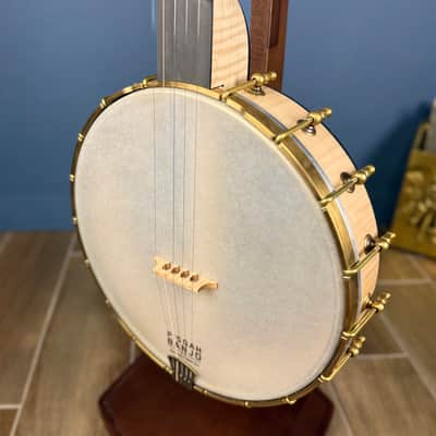 Pisgah Whyte Laydie - 12" Curly Maple 5-String Openback S-Scoop image 9