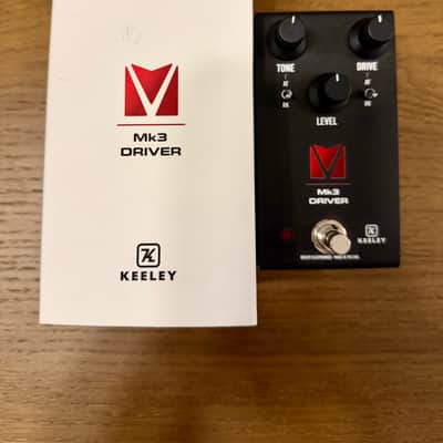 Keeley Mk3 Driver Andy Timmons Signature Overdrive 2024 - Present - Black / Red image 4