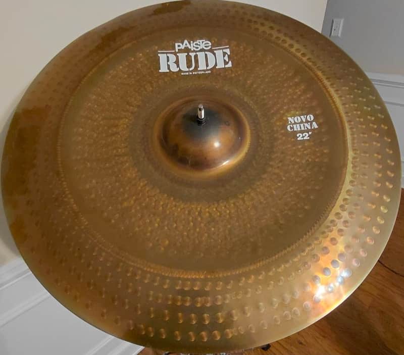 Paiste Rude Novo China 22" (Rare) – 2754g – Free Shipping image 1