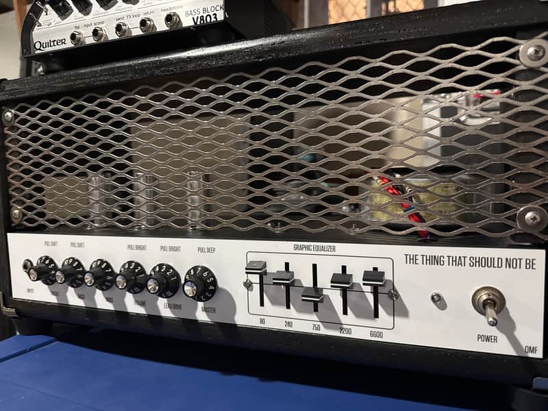 Dunwich Amplification The Thing That Should Not Be Tube Preamp Head - Black Stain Mark IIc+ image 1