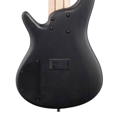 Ibanez SR306E 6 String Electric Bass Weathered Black image 6