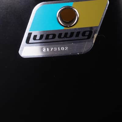 Vintage 1980s' Ludwig Power Toms Kit - Black image 17
