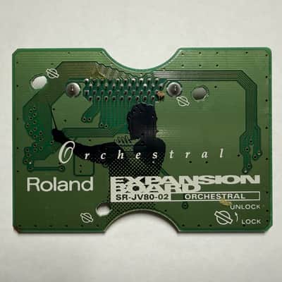 Roland SR-JV80-02 Orchestral Expansion Board 1990s - Green