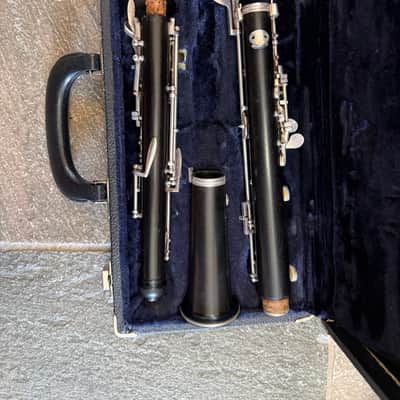 Conn brand wood Oboe with case. Made In USA image 6