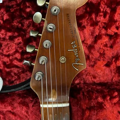 Fender Custom Shop Limited Edition ‘54 Stratocaster Super Heavy Relic - Aged Ocean Turquoise over 2-Color Sunburst /7lbs. 9.6oz #LXX0040 image 5