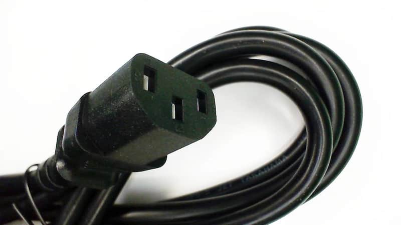 3-count bulk pack of 6-ft Power Supply Cord Cables! 7A 125v IEC C13 to NEMA 5-15P image 1