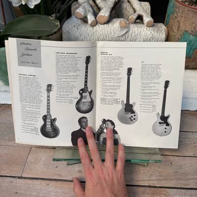 1959-1960 Gibson Full Line Catalog Les Paul ES Rare Vintage Case Candy Brochure Burst image 6