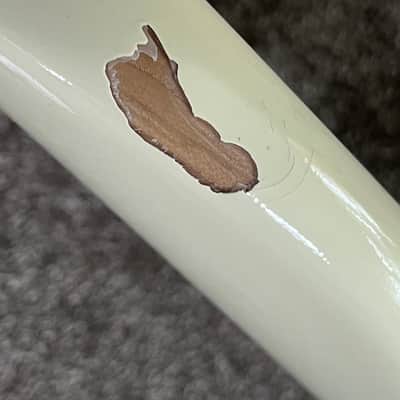 Fender American Vintage II '73 Stratocaster guitar body Ash olympic white image 5