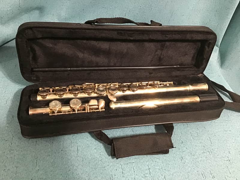 Mendini by Cecilio Student C closed hole Flute 2000s - Nickel-Silver image 1