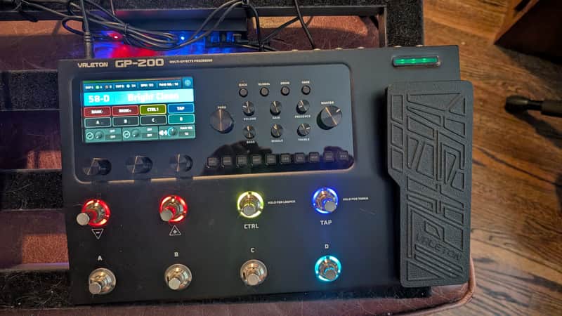 Valeton GP-200 Multi-Effects Processor 2022 - Present Black image 1