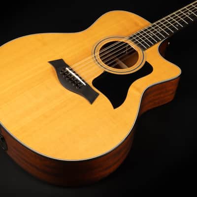2017 Taylor 356ce with ES2 Electronics - Natural | USA All Solid Grand Symphony Acoustic Guitar Cutaway Pickup | OHSC image 6