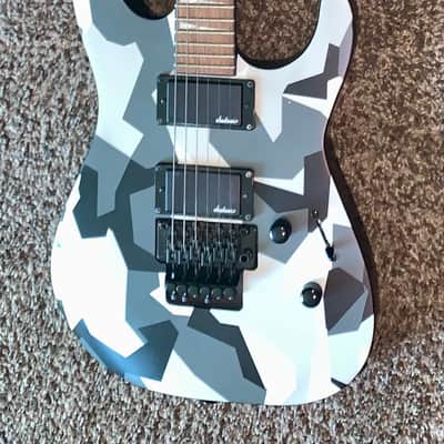 Jackson X Series Soloist SLX DX 6- String Camo Electric  Guitar (Winter Camo ) electric guitar image 1