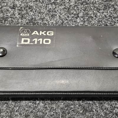 Vintage lavalier AKG D110 in original box image 2