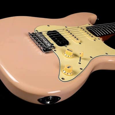 JET Guitars JS-400 Electric Guitar HSS - Shell Pink image 4
