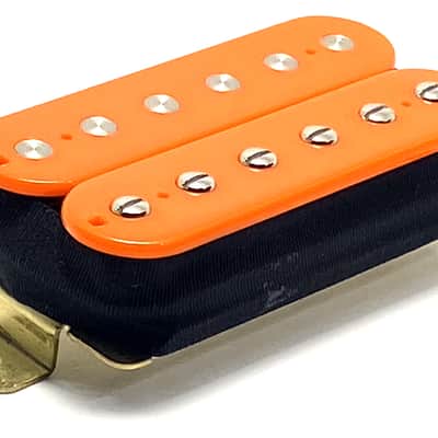 Dragonfire Mod Bucker Bridge Position Dedicated Pickup ~ Passive Ceramic Modern Humbucker ~ Orange image 1