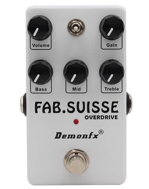 Demon FX FAB.SUISSE Overdrive w/toggle option. Just Arrived! Fast U.S. Ship image 1