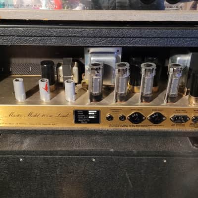 original - Marshall JCM 800 JMP - 2203 - 100-Watt Master Volume Head 1983 - Black image 7