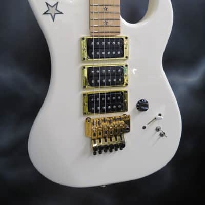 2005 Kramer Richie Sambora Jersey Star, White W/ Original Hard Case image 1