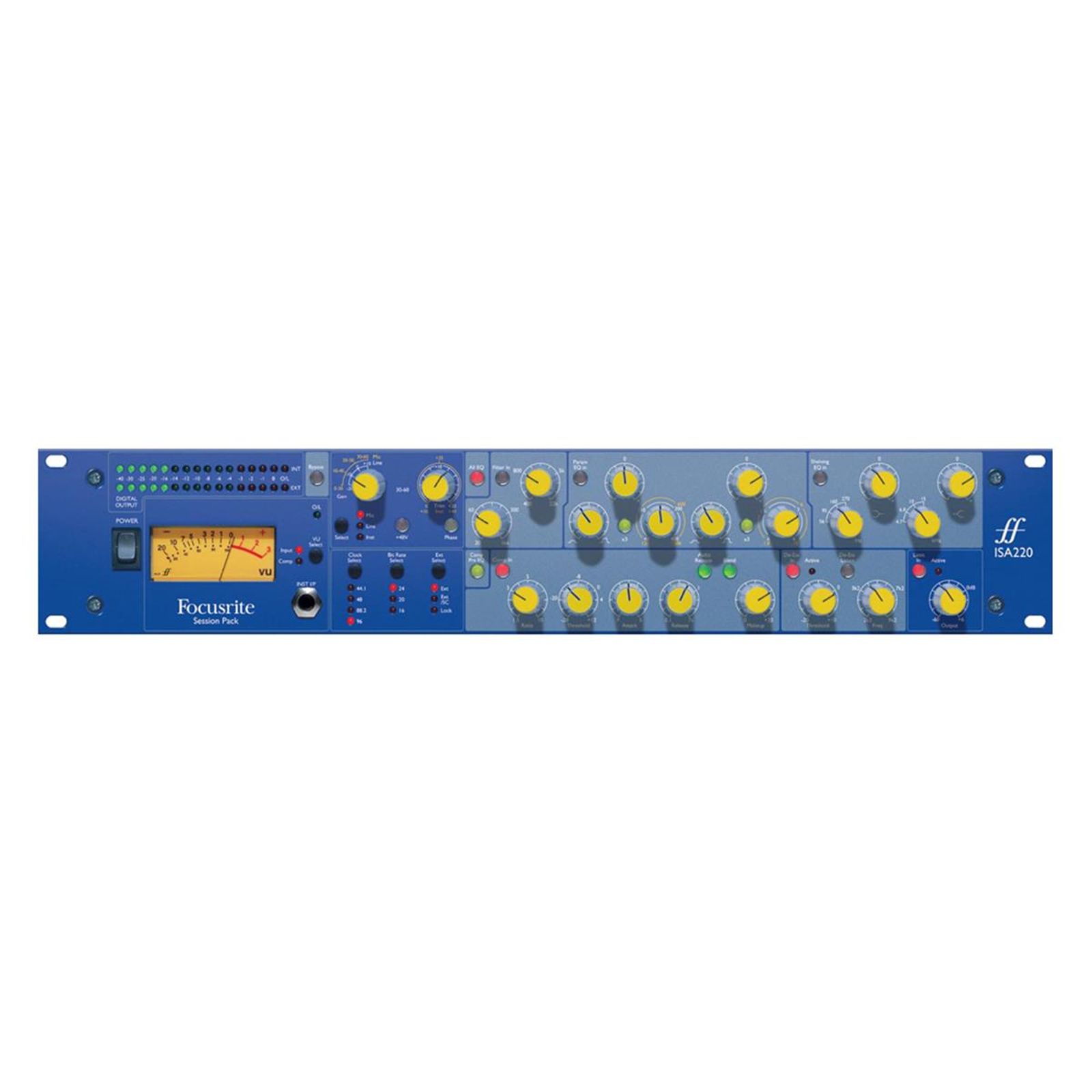 ギターマン　focusrite ISA220 チャンネルストリップ Focusrite ISA220 channel strip - ちょっとマニアなブログ
