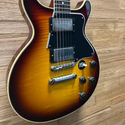 Gibson Custom Shop Les Paul Special Double Cut Figured Guitar 2022- Bourbon Burst VOS -- 8lbs 3oz w/OHSC image 3