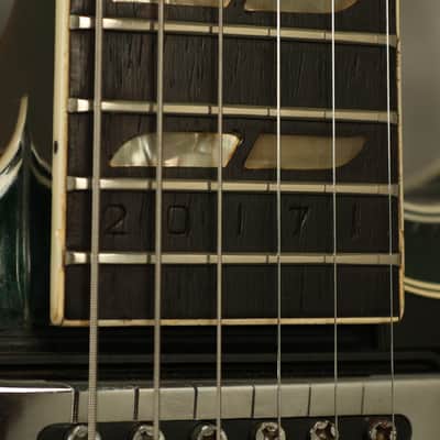 early 1970's Yamaha SA-50 Aruba Green with FLAME MAPLE top + back!!! image 5