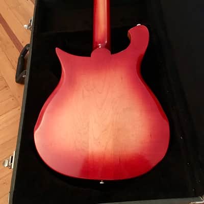 Rickenbacker 456-12 convertible 6/12 string electric guitar original vintage OHSC 1967 Fireglo image 12