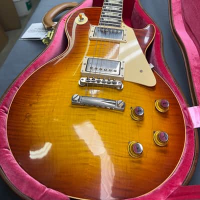Gibson Custom Les Paul 60th Anniversary Limited Edition V2 2020 - Tomato Soup Burst #001542 image 3