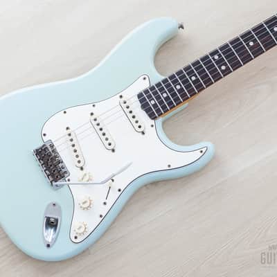 1966 Fender Stratocaster Vintage Electric Guitar Sonic Blue w/ Case image 1
