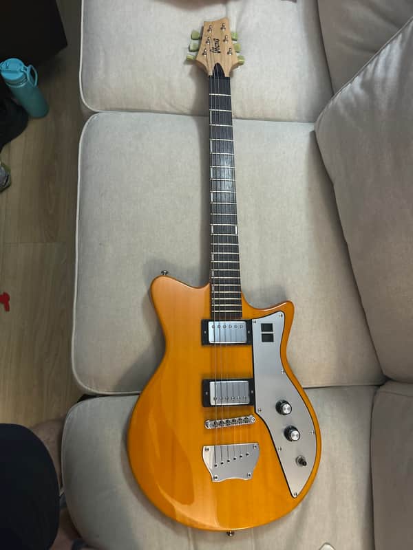 Ibanez JTK1-BT Jet King Standard 2003 - 2005 - Butterscotch Transparent image 1