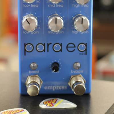 Empress Effects ParaEq MKII Guitar Effects Pedal Blue image 1